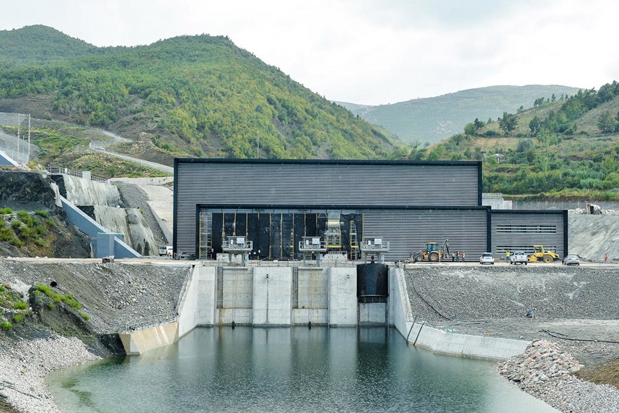 Banja hydropower plant