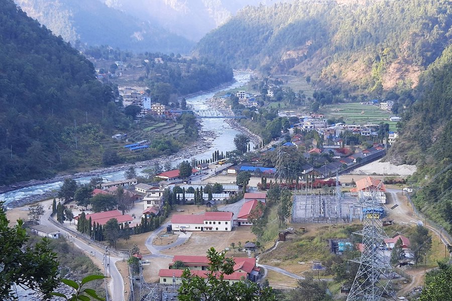 The Khimti hydropower plant