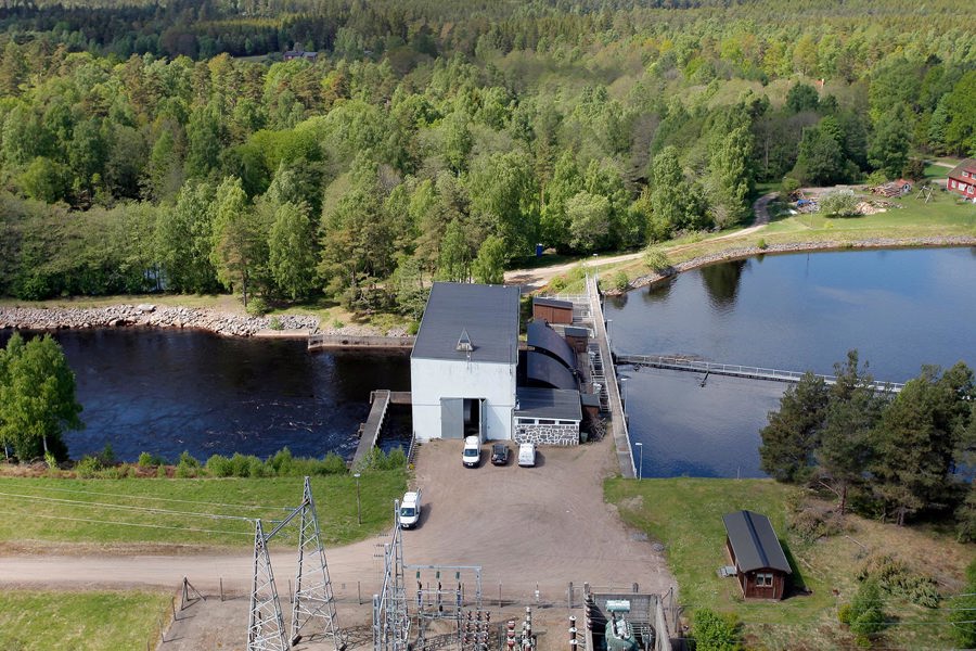 Ängabäck power plant