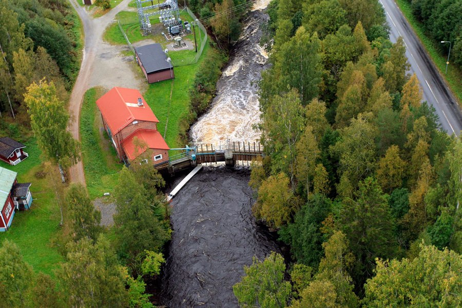 Sidensjö hydropower plant