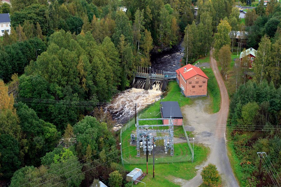 Sidensjö hydropower plant
