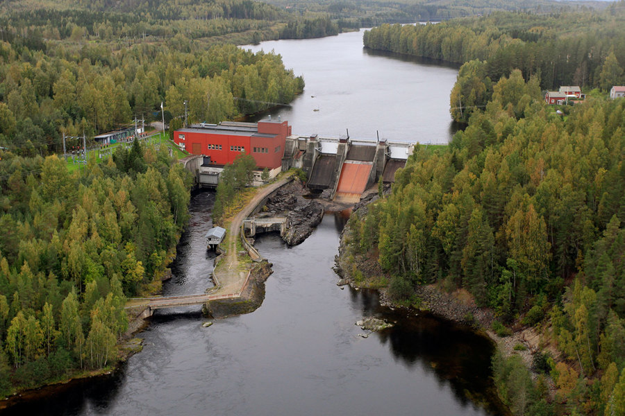 Skallböle hydropower plant