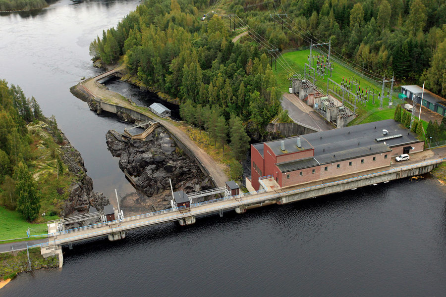 Skallböle hydropower plant