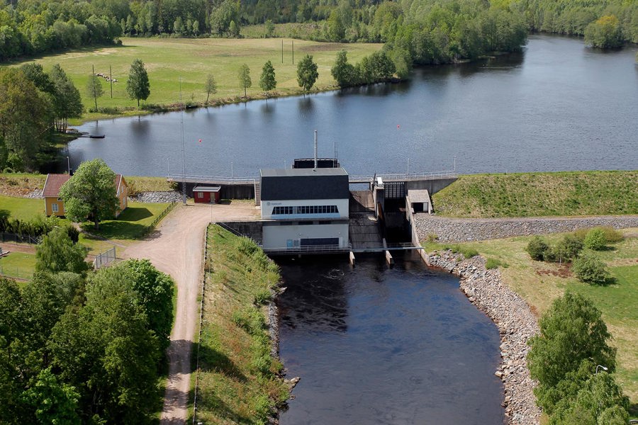 Skeen hydropower plant