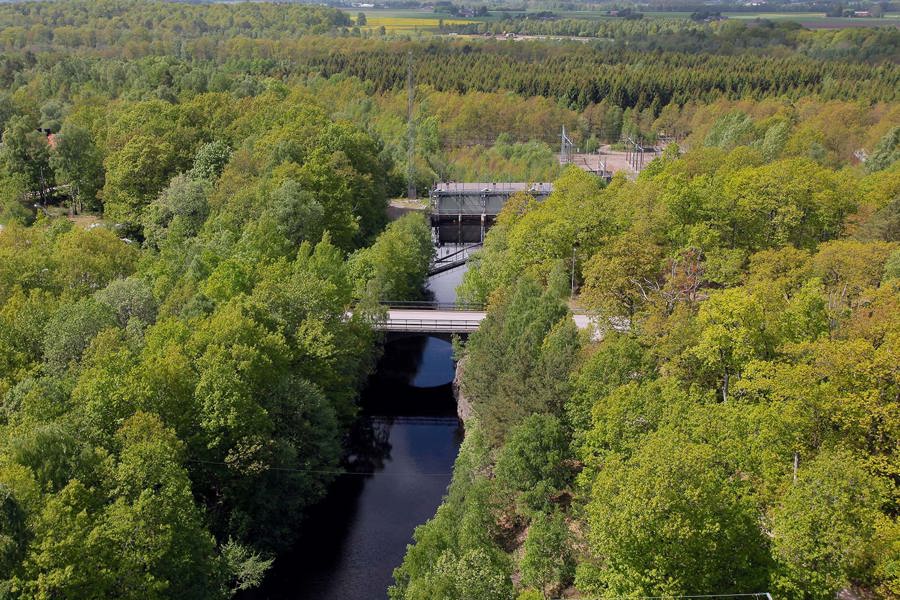 Skogaby hydropower plant