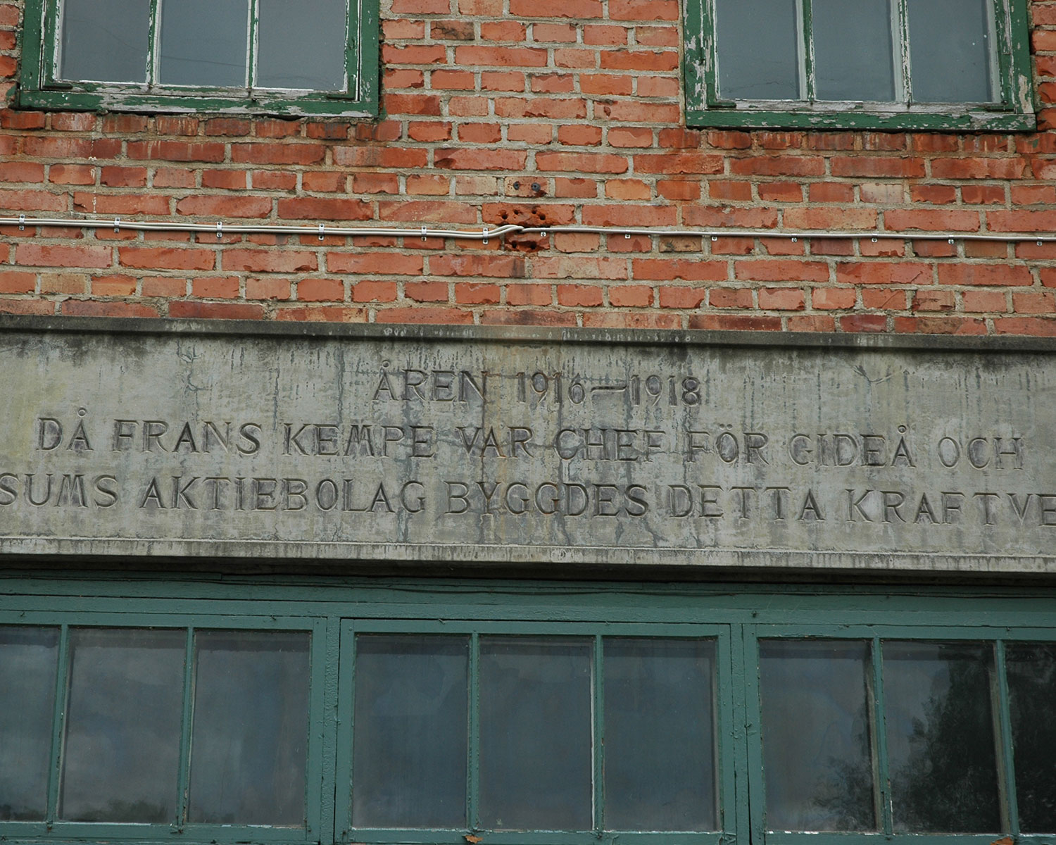 Gideåbacka hydropower plant