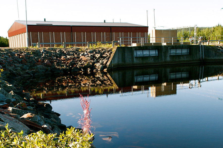 Hoting hydropower plant