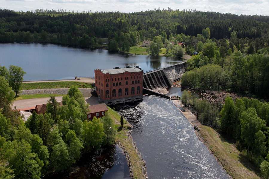 Knäred övre hydropower plant