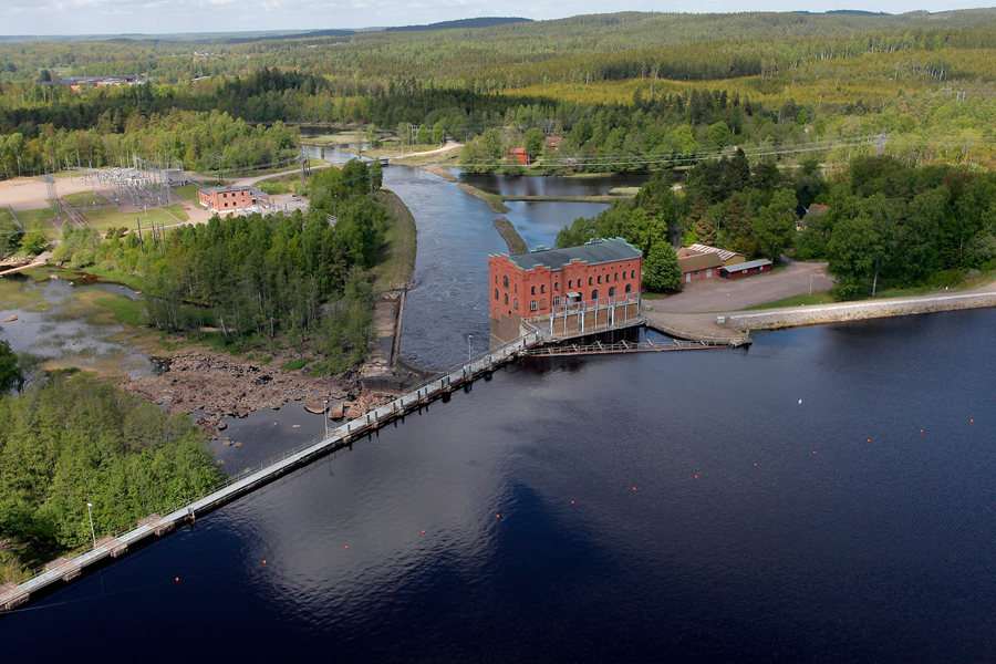 Knäred övre hydropower plant