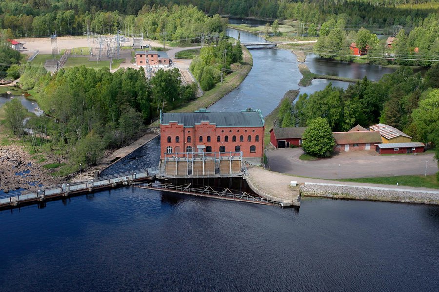 Knäred övre hydropower plant