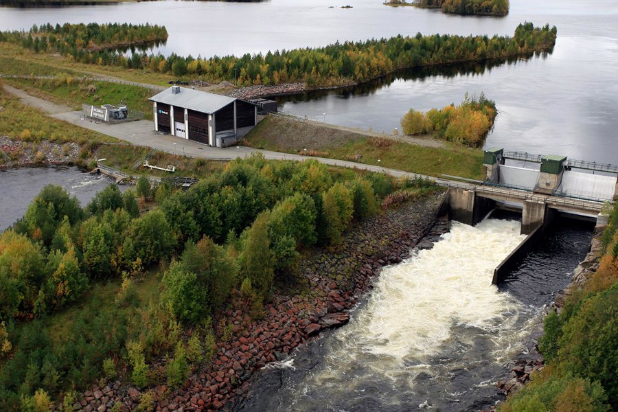 Malgomaj hydropower plant